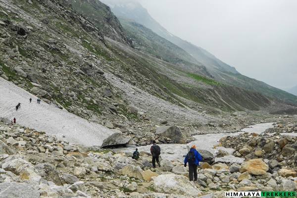 on-snow-bridge-during-hampta-pass-trek