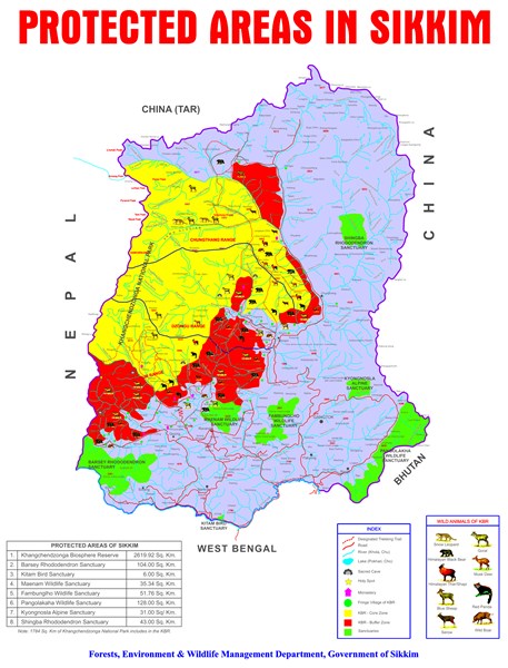 Protected Areas In Sikkim 