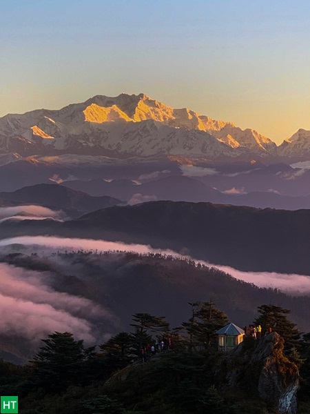 sunset-at-sandakphu