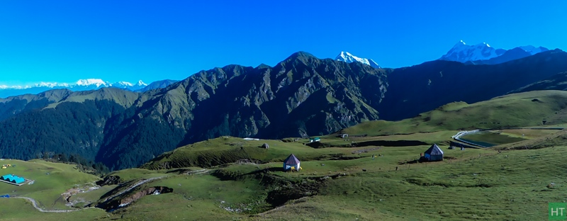 ali bedni bugyal trek in winter