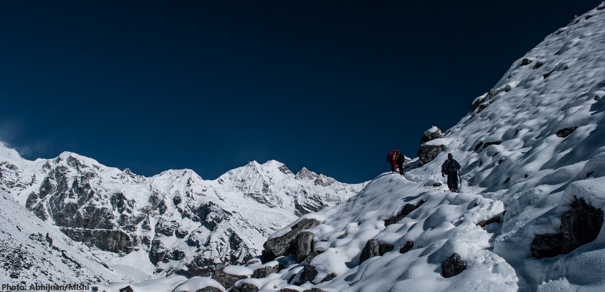 goechala trek in december