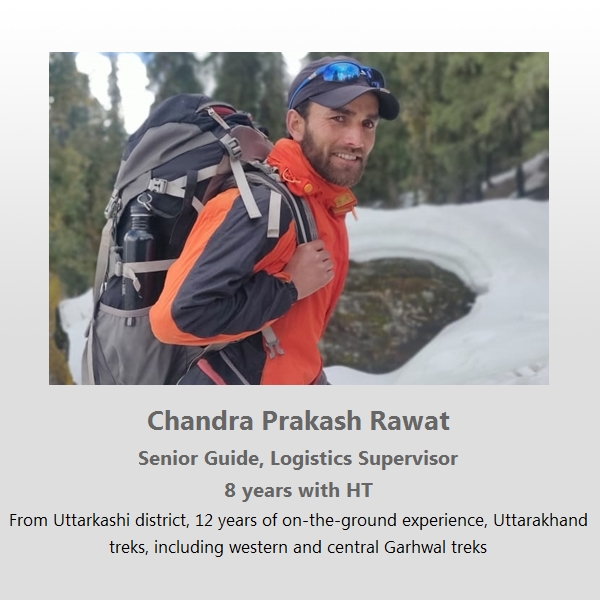 Senior-Trekking-Guide-Logistics Supervisor-from Uttarkashi district-12 years of on-the-ground experience-Western and Central Garhwal-treks