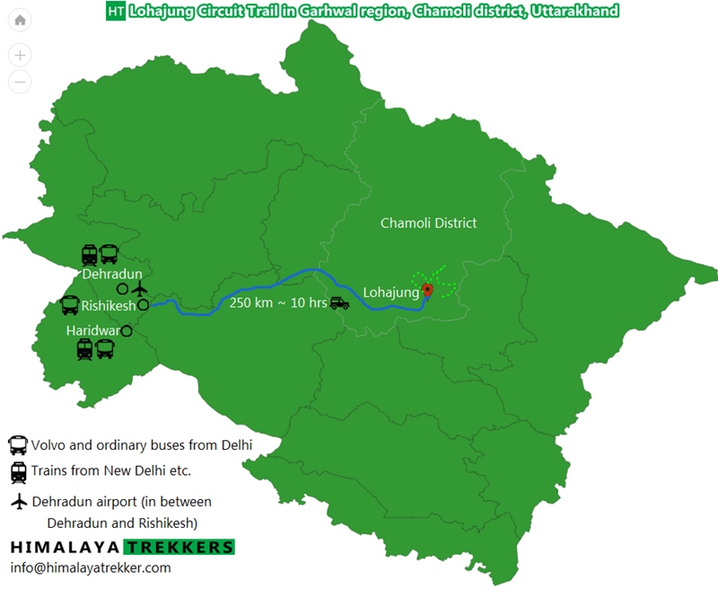 Lohajung-circuit-trail-garhwal-region-chamoli-district-in-uttarakhand