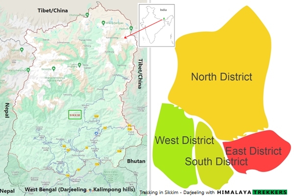 sikkim-darjeeling-area-map-disctricts-inside-india